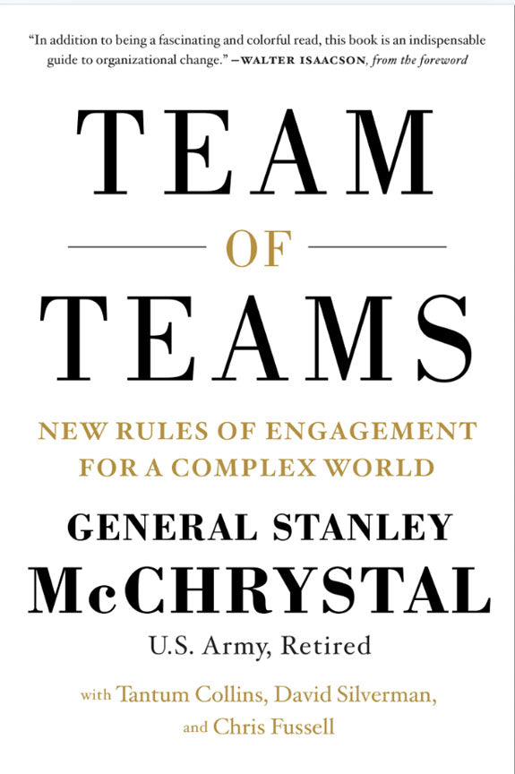 Cover of book Team of Teams by General Stanley McChrystal
