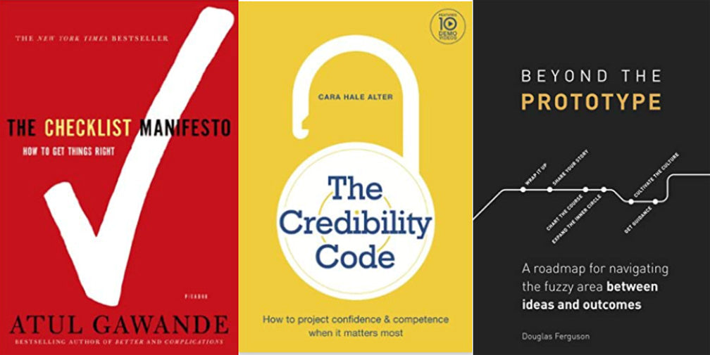 Book covers for the 3 books featured in the blog post