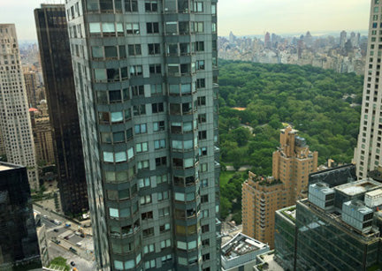 Office view of buildings and Central Park