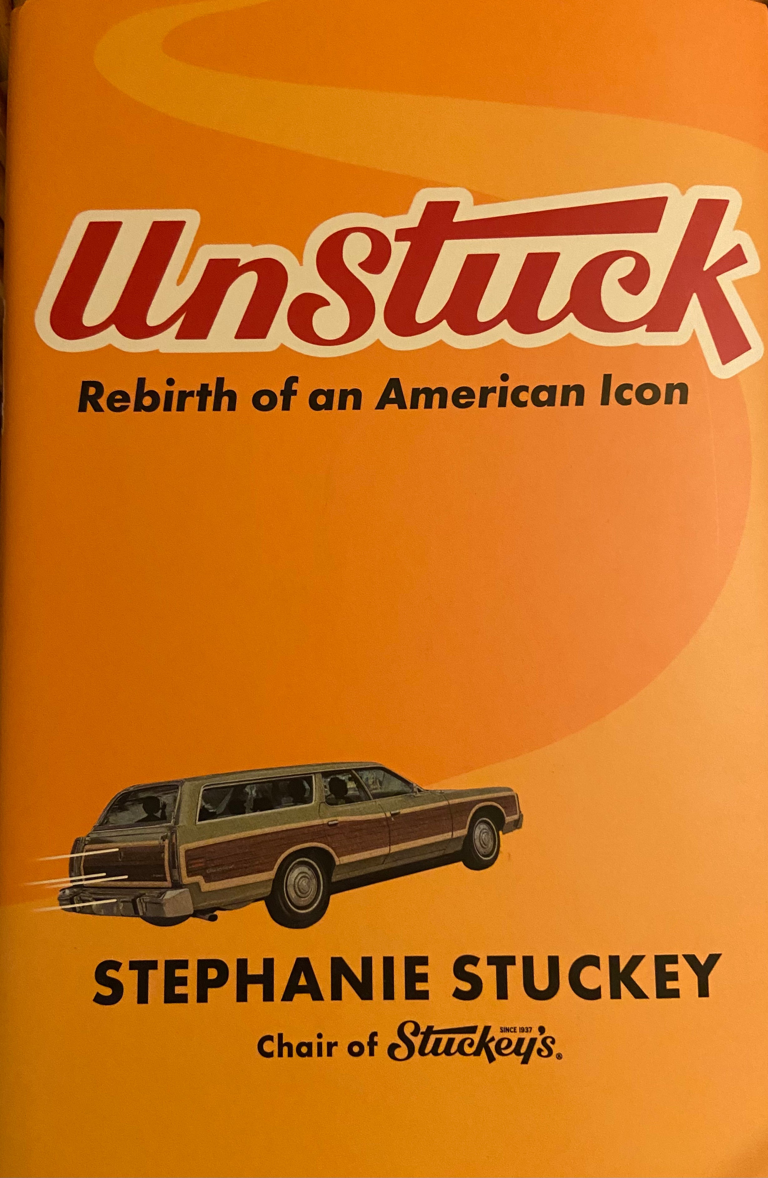 Photo of Stephanie Stuckey's book Unstuck