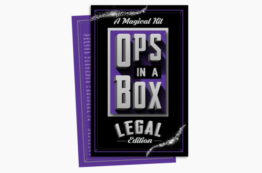 Ops in a Box, Legal Edition Flier
