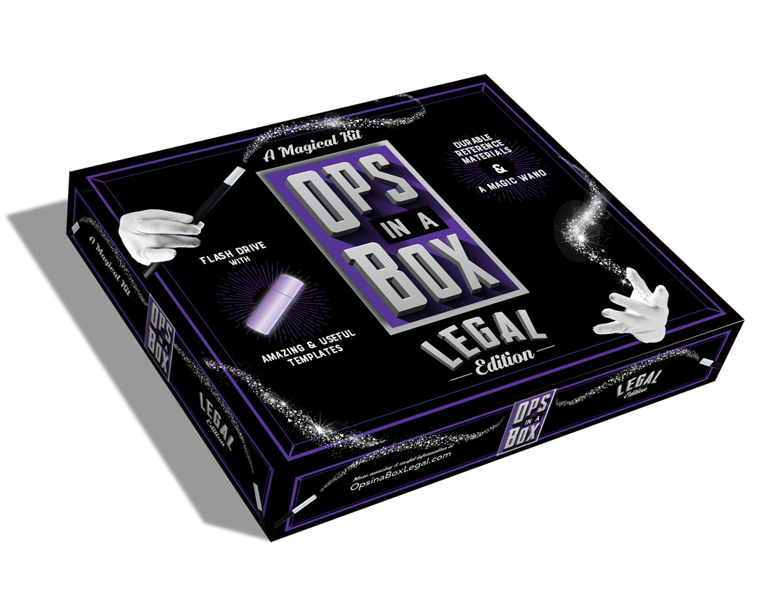 Image of Ops in a Box, Legal Edition - A Magical Kit